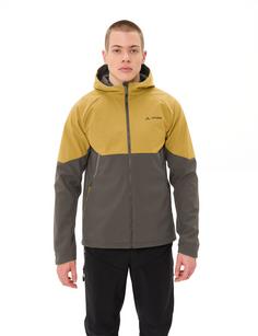 Rückansicht von VAUDE Men's Qimsa Softshell Jacket Outdoorjacke Herren savanna