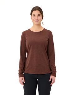 Rückansicht von VAUDE Women's Essential LS T-Shirt T-Shirt Damen buckeye