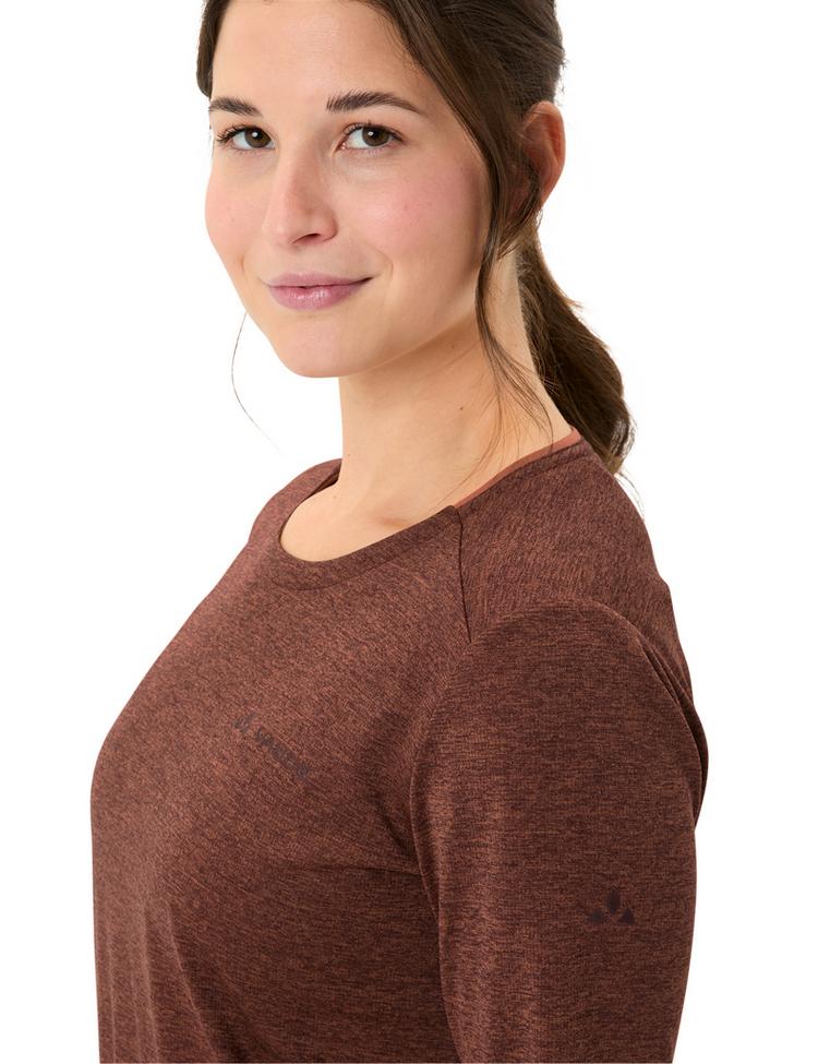VAUDE VAUDE Women's Essential LS T-Shirt T-Shirt Damen - buckeye - 1 | SportScheck