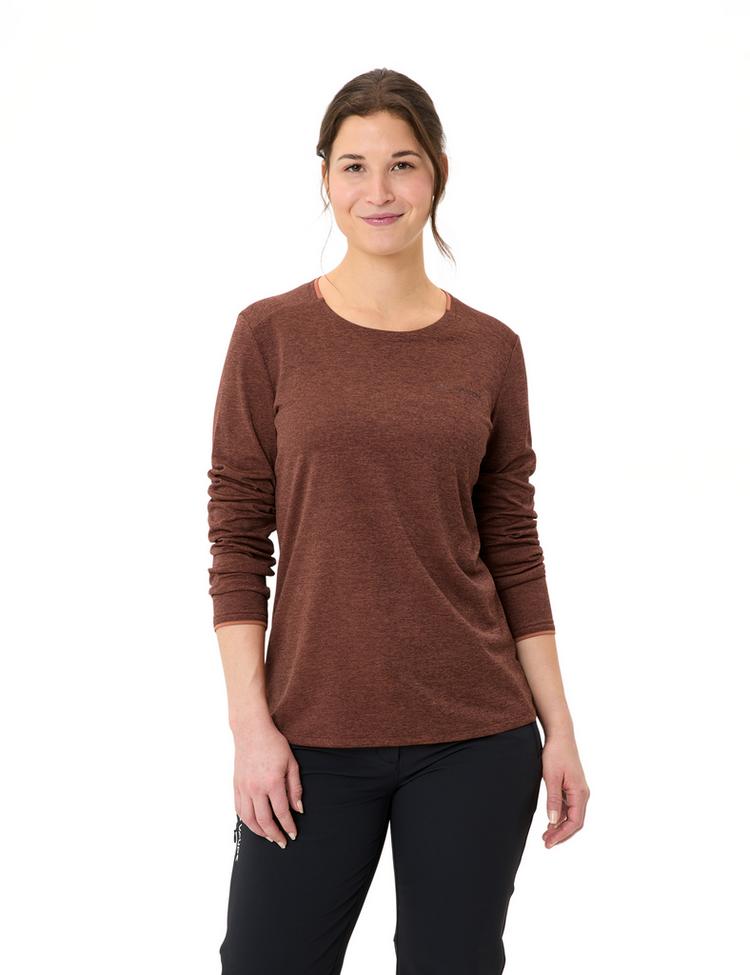 VAUDE VAUDE Women's Essential LS T-Shirt T-Shirt Damen - buckeye - 2 | SportScheck