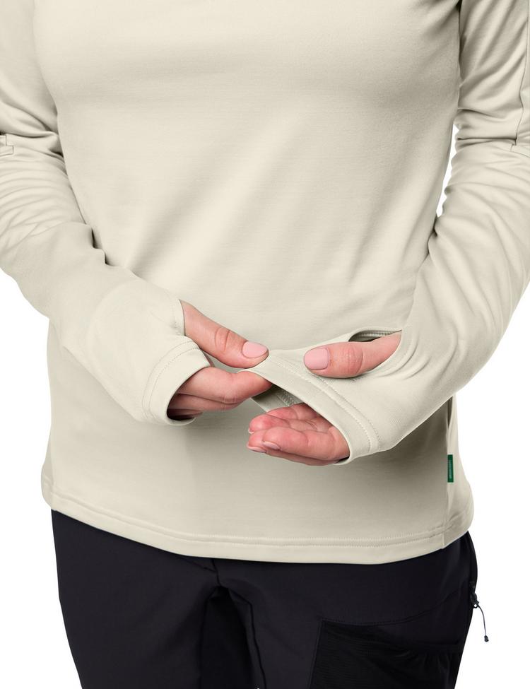 VAUDE VAUDE Women's Livigno Halfzip II Sweatshirt Damen - ecru - 1 | SportScheck