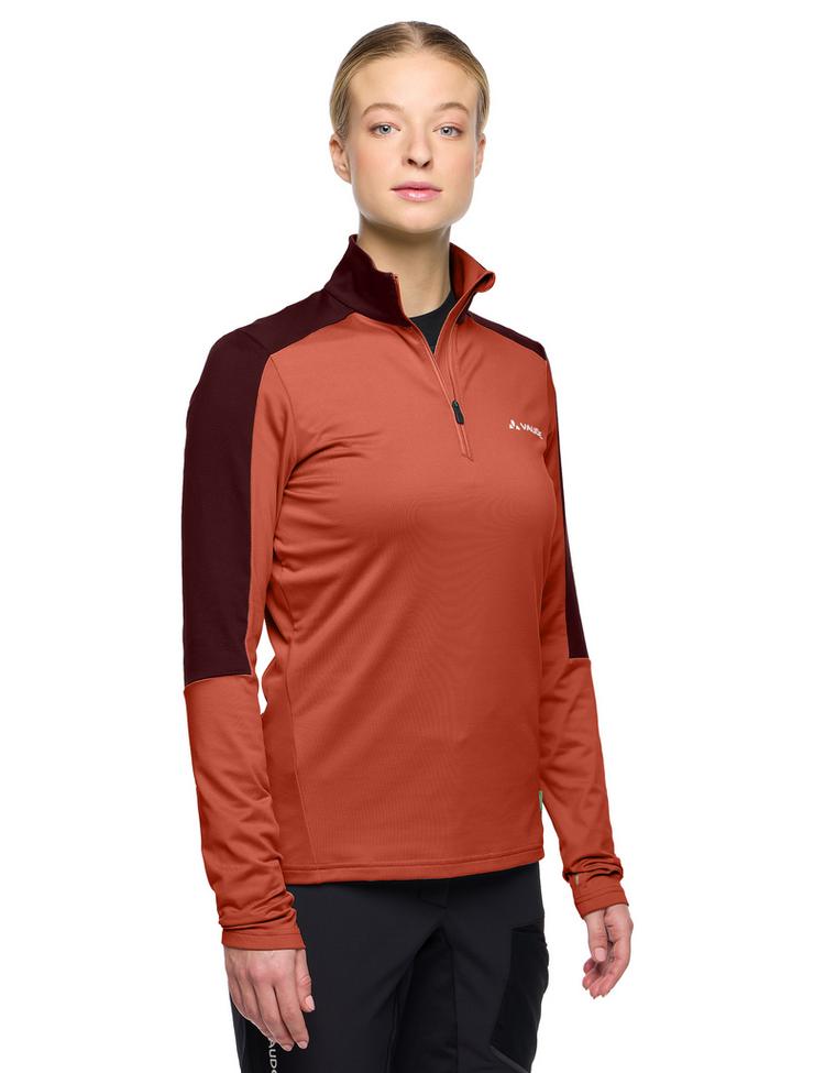 VAUDE VAUDE Women's Livigno Halfzip II Sweatshirt Damen - buckeye - 2 | SportScheck