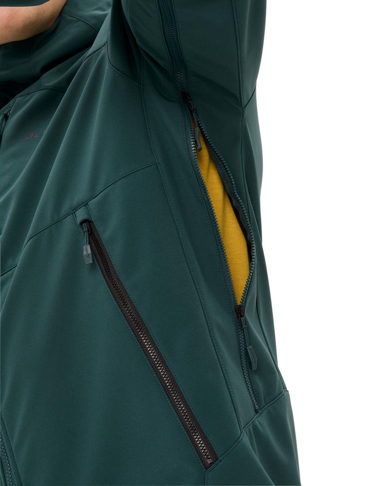 VAUDE VAUDE Men's Roccia Softshell Jacket II Outdoorjacke Herren - deep pond - 0 | SportScheck