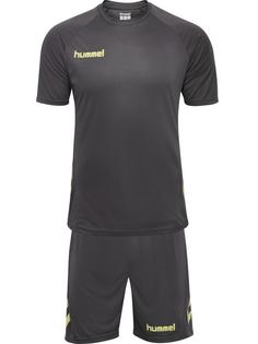 hummel hmlPROMO SET Trainingsanzug Herren BLACKENED PEARL
