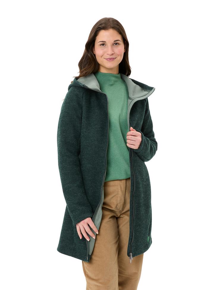 VAUDE VAUDE Women's Tinshan Coat III Outdoorjacke Damen - deep pond - 2 | SportScheck