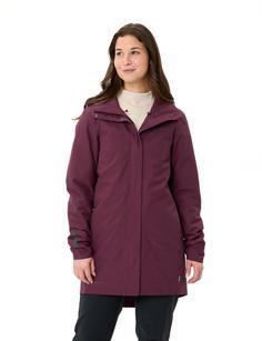 Rückansicht von VAUDE Women's Cyclist Padded Parka II Outdoorjacke Damen cassis