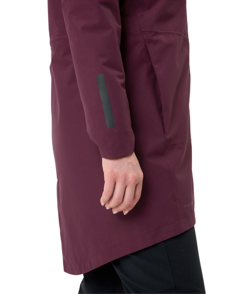 VAUDE VAUDE Women's Cyclist Padded Parka II Outdoorjacke Damen - cassis - 0 | SportScheck