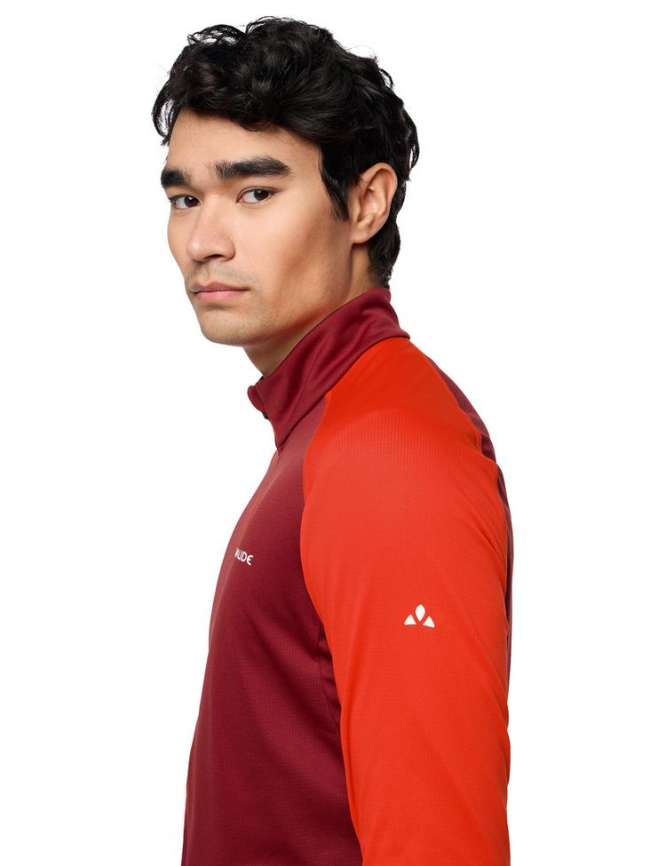 VAUDE VAUDE Men's Larice Light Shirt II Sweatshirt Herren - carmine/glowing red - 1 | SportScheck