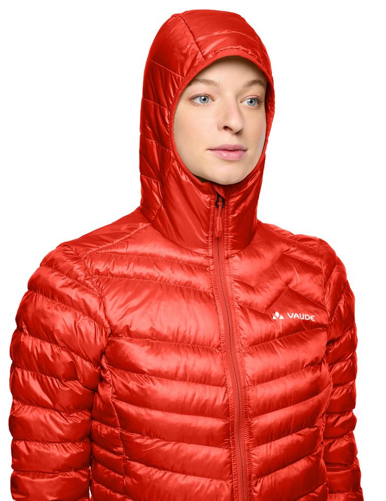 VAUDE VAUDE Women's Batura Hooded Insulation Jacket Outdoorjacke Damen - glowing red - 0 | SportScheck