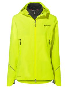 VAUDE Women's Yaras 3in1 Jacket Doppeljacke Damen neon yellow