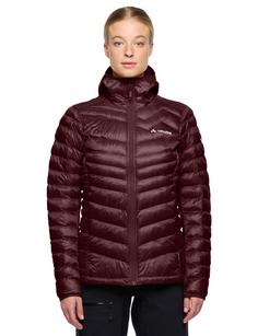 Rückansicht von VAUDE Women's Batura Hooded Insulation Jacket Outdoorjacke Damen dark oak
