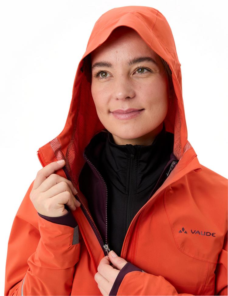 VAUDE VAUDE Women's Yaras 3in1 Jacket Doppeljacke Damen - glowing red - 1 | SportScheck