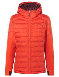 VAUDE Women's Elope Hybrid Jacket Outdoorjacke Damen - glowing red