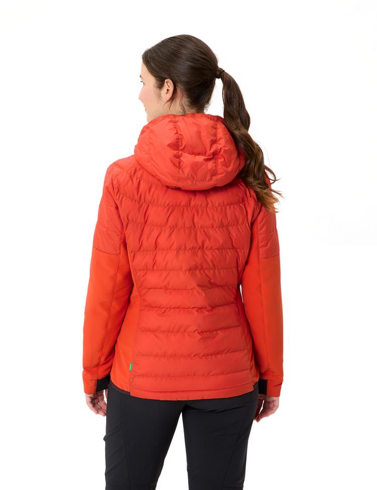 VAUDE VAUDE Women's Elope Hybrid Jacket Outdoorjacke Damen - glowing red - 1 | SportScheck