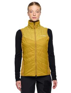 Rückansicht von VAUDE Women's Sesvenna Vest IV Outdoorweste Damen savanna