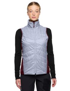 Rückansicht von VAUDE Women's Sesvenna Vest IV Outdoorweste Damen iris