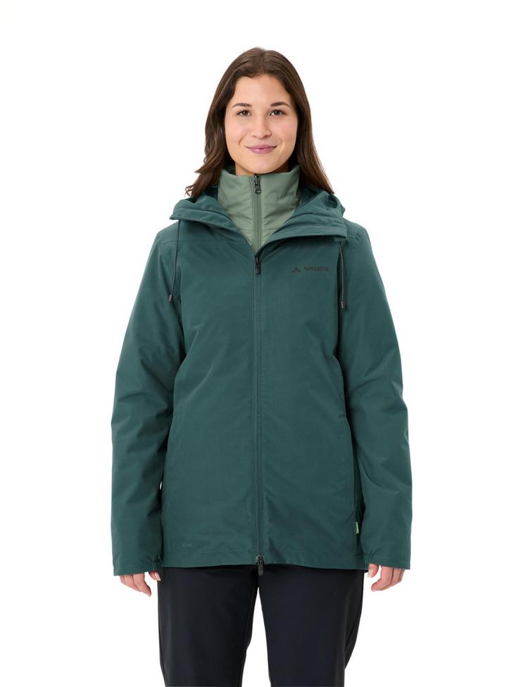 VAUDE VAUDE Women's Mineo 3in1 Jacket Outdoorjacke Damen - deep pond - 0 | SportScheck