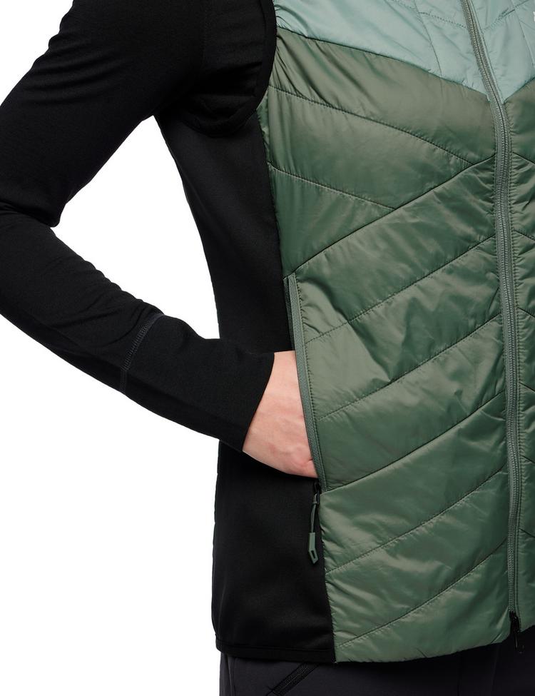 VAUDE VAUDE Women's Sesvenna Vest IV Outdoorweste Damen - dusty fern - 1 | SportScheck