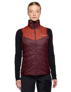 Rückansicht von VAUDE Women's Sesvenna Vest IV Outdoorweste Damen buckeye