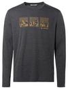 VAUDE Men's Rosemoor LS T-Shirt III T-Shirt Herren - black/savanna