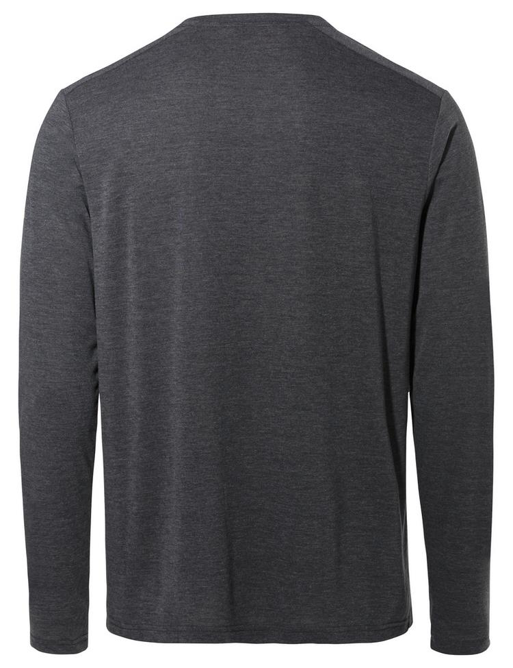 VAUDE VAUDE Men's Rosemoor LS T-Shirt III T-Shirt Herren - black/savanna - 0 | SportScheck