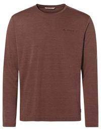 VAUDE Men's Rosemoor LS T-Shirt III T-Shirt Herren - tobacco