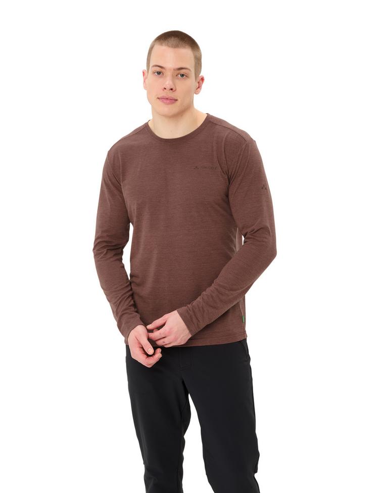 VAUDE VAUDE Men's Rosemoor LS T-Shirt III T-Shirt Herren - tobacco - 0 | SportScheck
