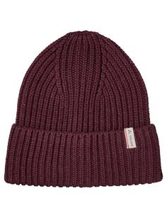 Rückansicht von VAUDE Moena Beanie II Beanie dark oak