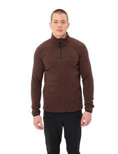 Rückansicht von VAUDE Men's Rienza Pullover III Sweatshirt Herren tobacco