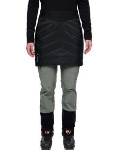 Rückansicht von VAUDE Women's Sesvenna Reversible Skirt II Outdoorrock Damen phantom black