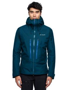 Rückansicht von VAUDE Men's Monviso 3L Jacket Outdoorjacke Herren baltic sea uni