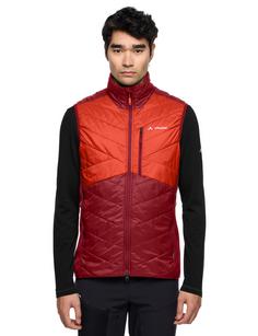 Rückansicht von VAUDE Men's Sesvenna Vest IV Outdoorweste Herren carmine