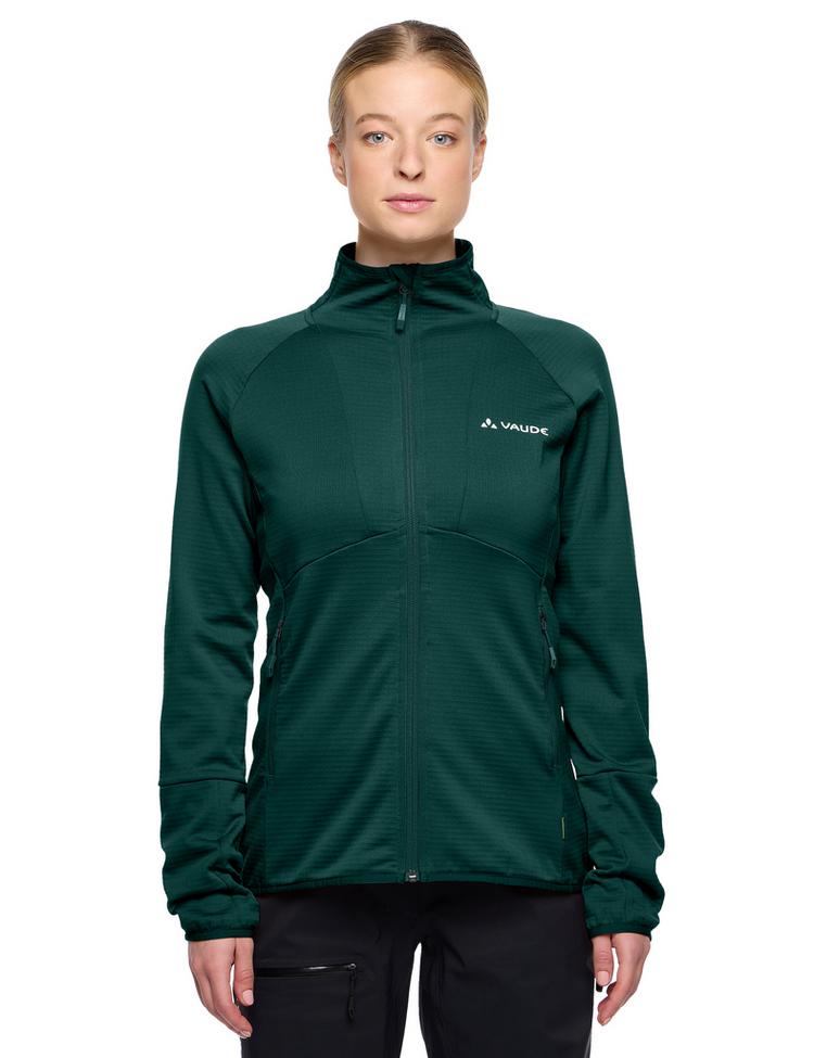 VAUDE VAUDE Women's Monviso Fleece FZ Jacket II Outdoorjacke Damen - deep pond - 0 | SportScheck