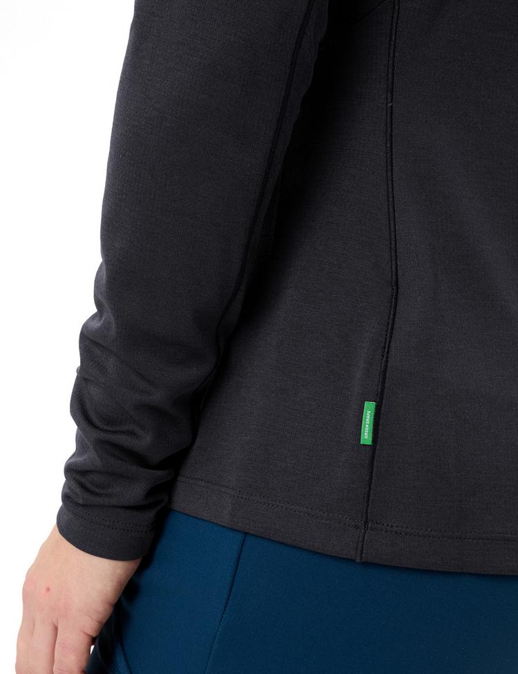 VAUDE VAUDE Women's Larice Light Shirt II Sweatshirt Damen - black - 0 | SportScheck