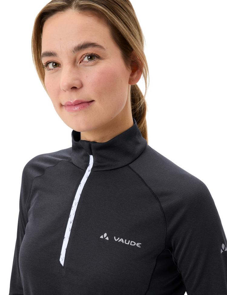 VAUDE VAUDE Women's Larice Light Shirt II Sweatshirt Damen - black - 1 | SportScheck