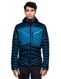 Rückansicht von VAUDE Men's Sesvenna Pro Jacket II Outdoorjacke Herren radiate blue