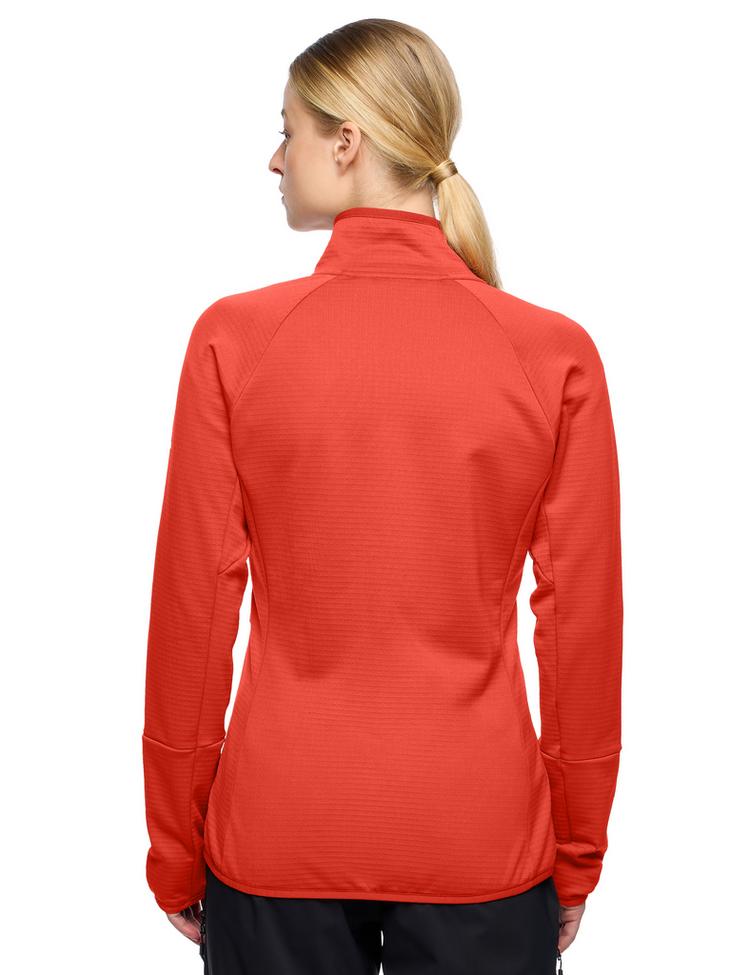 VAUDE VAUDE Women's Monviso Fleece FZ Jacket II Outdoorjacke Damen - glowing red - 1 | SportScheck