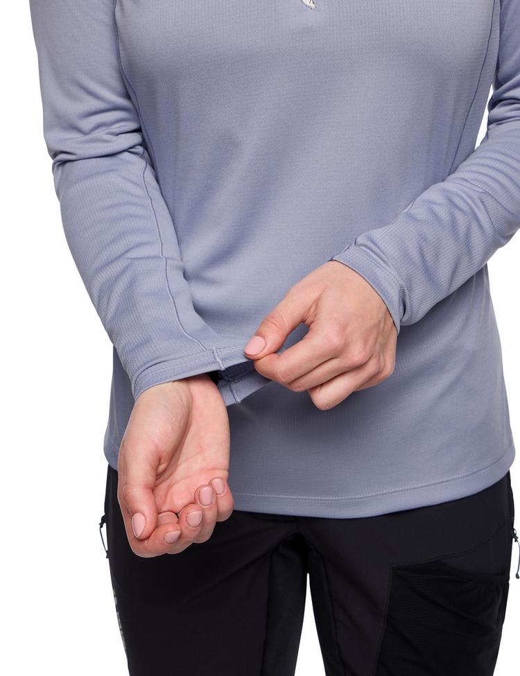 VAUDE VAUDE Women's Larice Light Shirt II Sweatshirt Damen - dark iris - 1 | SportScheck