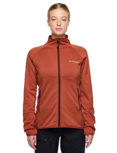 Rückansicht von VAUDE Women's Monviso Fleece FZ Jacket II Outdoorjacke Damen buckeye