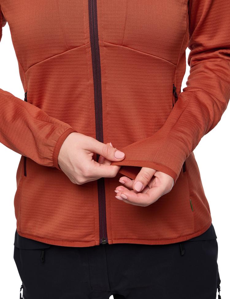 VAUDE VAUDE Women's Monviso Fleece FZ Jacket II Outdoorjacke Damen - buckeye - 1 | SportScheck