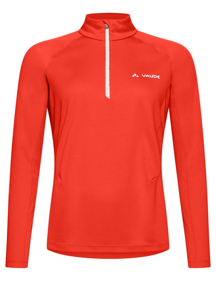 VAUDE VAUDE Women's Larice Light Shirt II Sweatshirt Damen - glowing red - 0 | SportScheck
