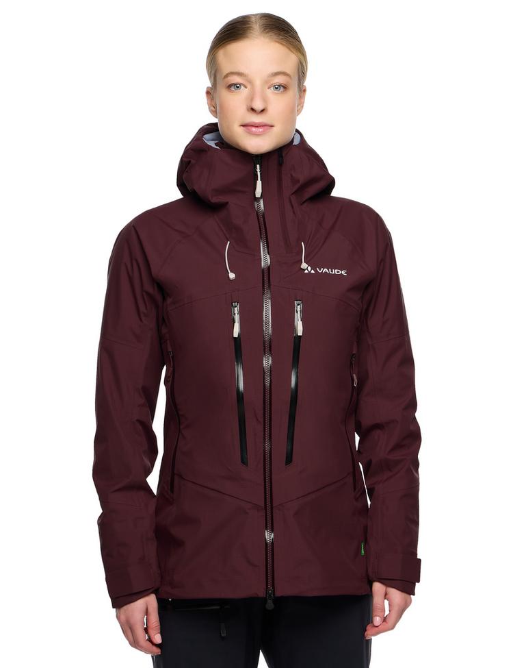VAUDE VAUDE Women's Monviso 3L Jacket Outdoorjacke Damen - dark oak - 0 | SportScheck