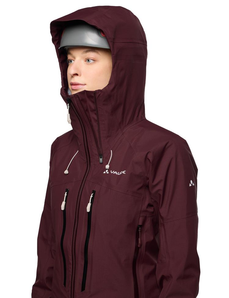 VAUDE VAUDE Women's Monviso 3L Jacket Outdoorjacke Damen - dark oak - 0 | SportScheck