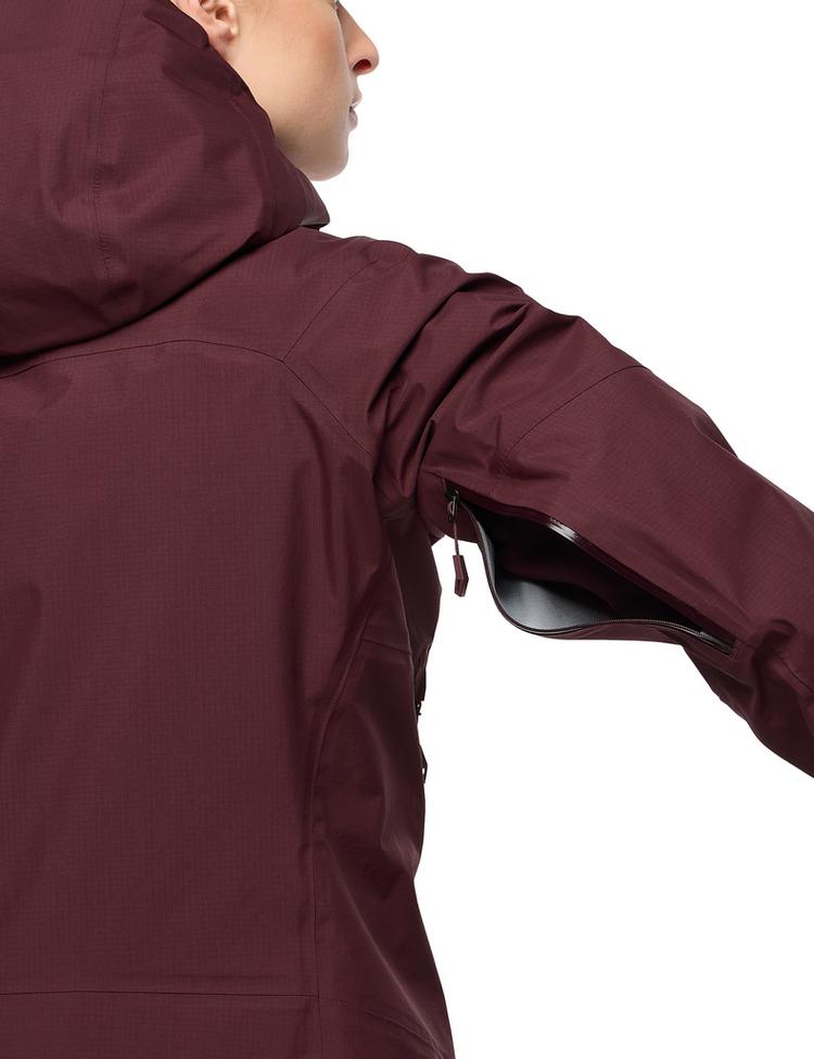 VAUDE VAUDE Women's Monviso 3L Jacket Outdoorjacke Damen - dark oak - 1 | SportScheck