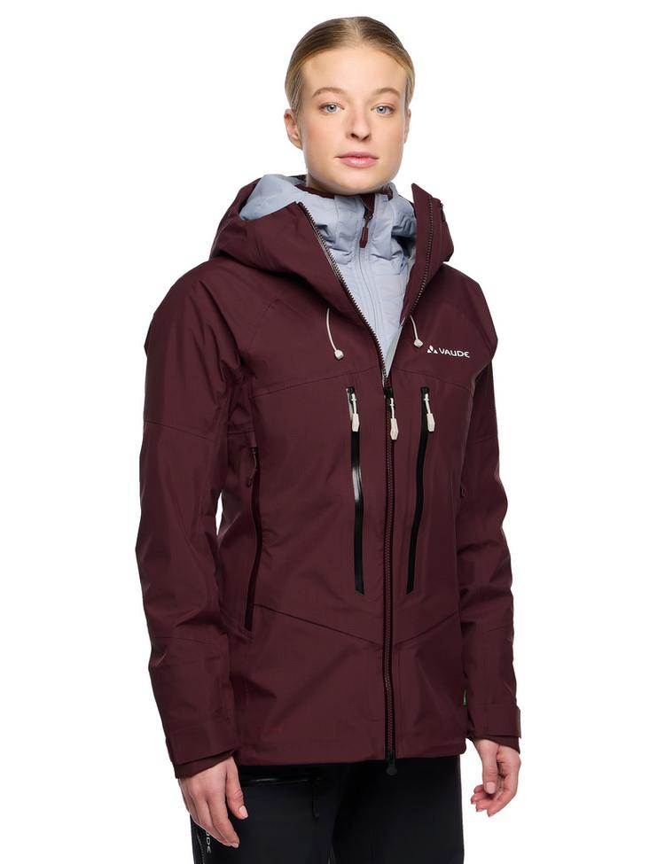 VAUDE VAUDE Women's Monviso 3L Jacket Outdoorjacke Damen - dark oak - 2 | SportScheck