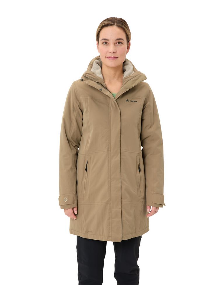 VAUDE VAUDE Women's Skomer Wool Parka II Outdoorjacke Damen - oat - 0 | SportScheck