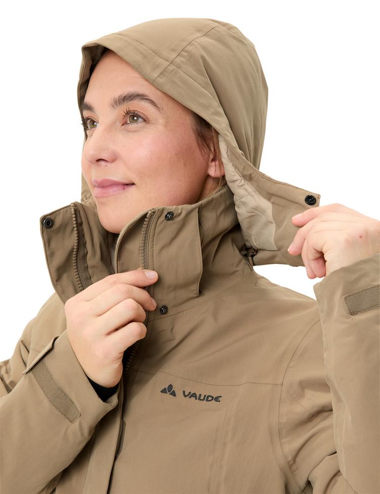 VAUDE VAUDE Women's Skomer Wool Parka II Outdoorjacke Damen - oat - 0 | SportScheck