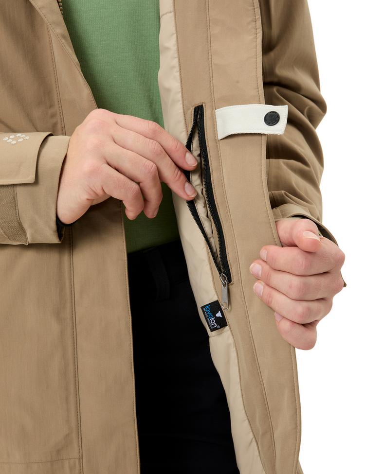 VAUDE VAUDE Women's Skomer Wool Parka II Outdoorjacke Damen - oat - 1 | SportScheck