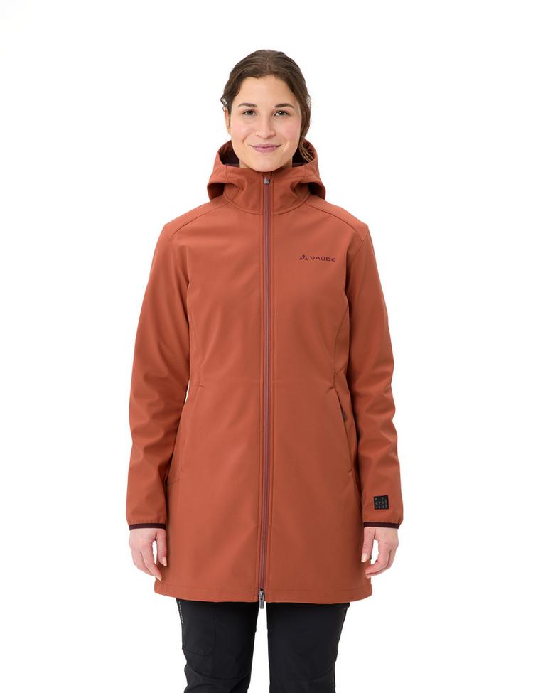 VAUDE VAUDE Women's Moena Softshell Parka Outdoorjacke Damen - buckeye - 0 | SportScheck