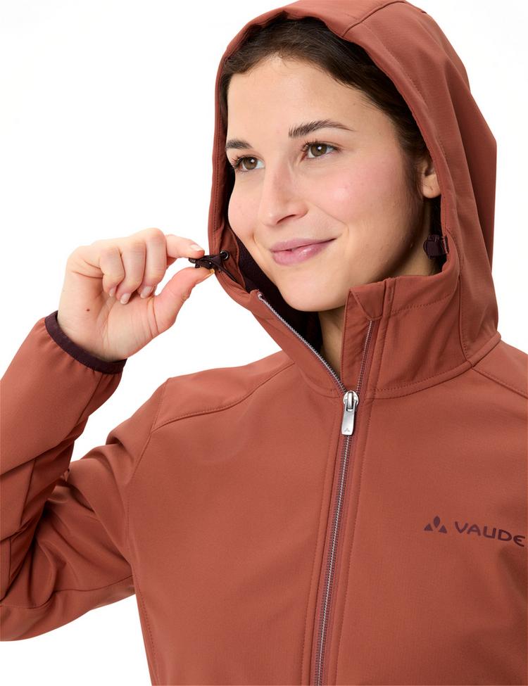 VAUDE VAUDE Women's Moena Softshell Parka Outdoorjacke Damen - buckeye - 1 | SportScheck